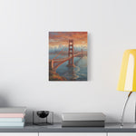 Golden Gate Bridge Canvas Print — Matte Stretched Wall Art - AquilVision