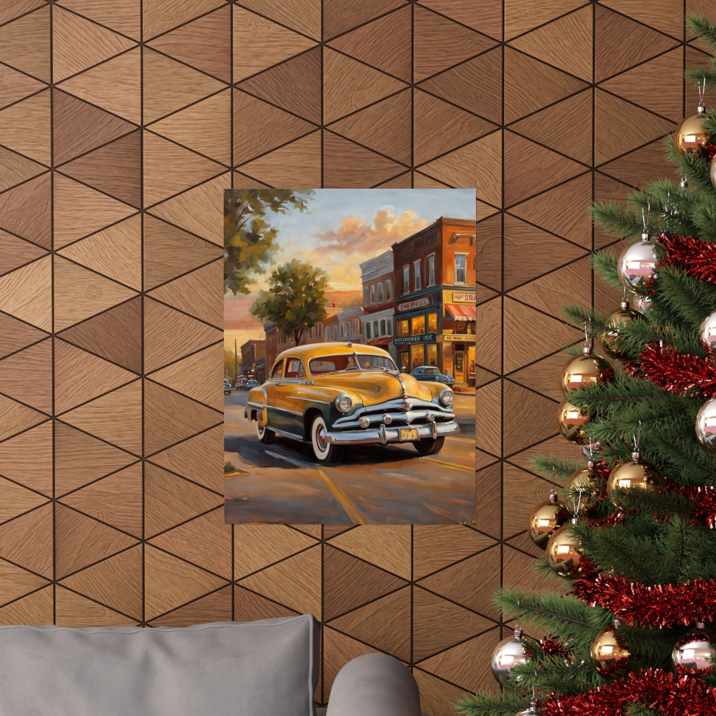Vintage Car Wall Art Print, Matte Vertical Posters for Home Decor, Retro Classic Art, Gift for Car Lovers, Nostalgic Artwork, Living [...]