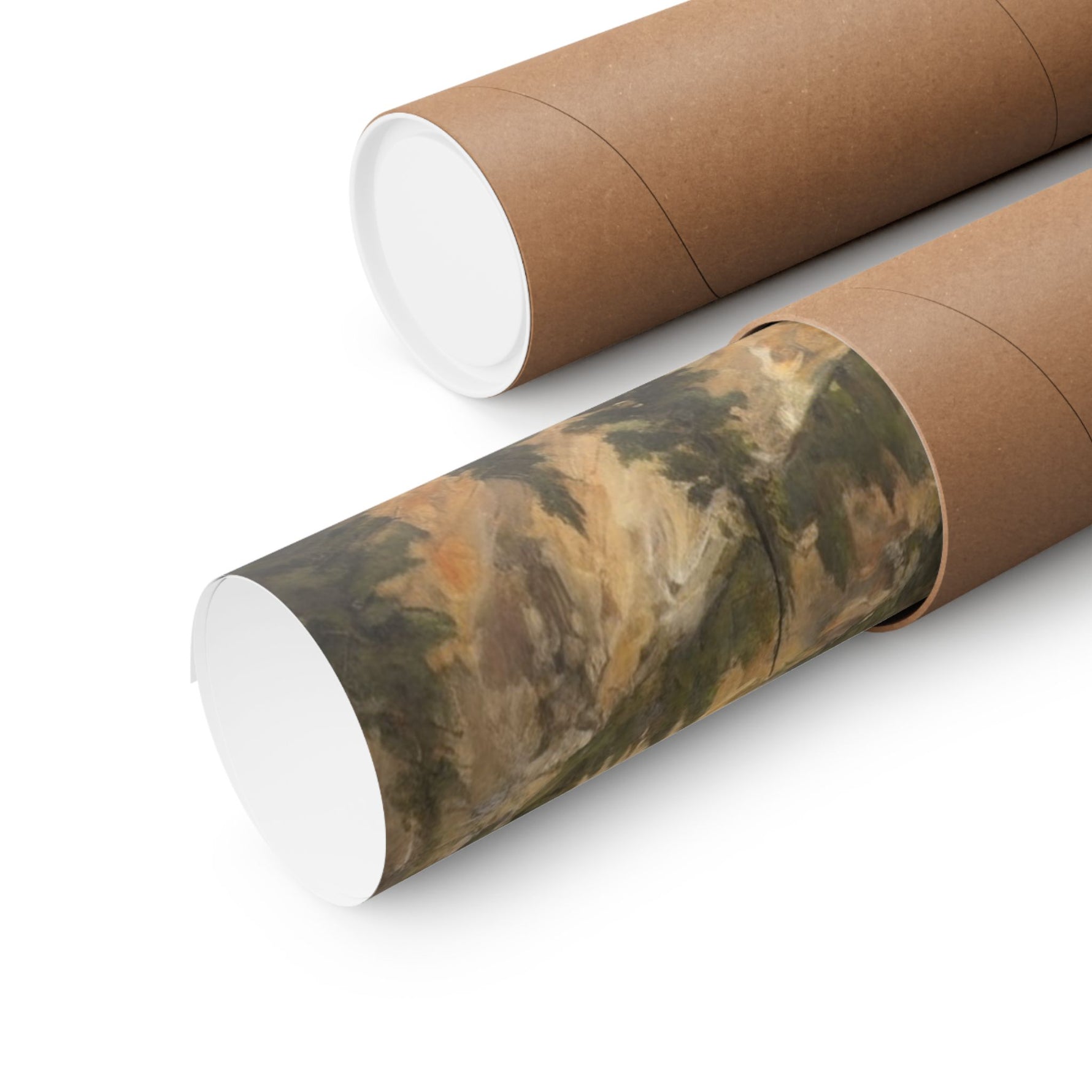 Yellowstone Canyon Waterfall Matte Poster — Landscape Wall Art - AquilVision