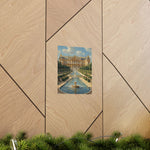 Versailles Palace Fountain Matte Vertical Poster — Classic French Chateau Wall Art - AquilVision