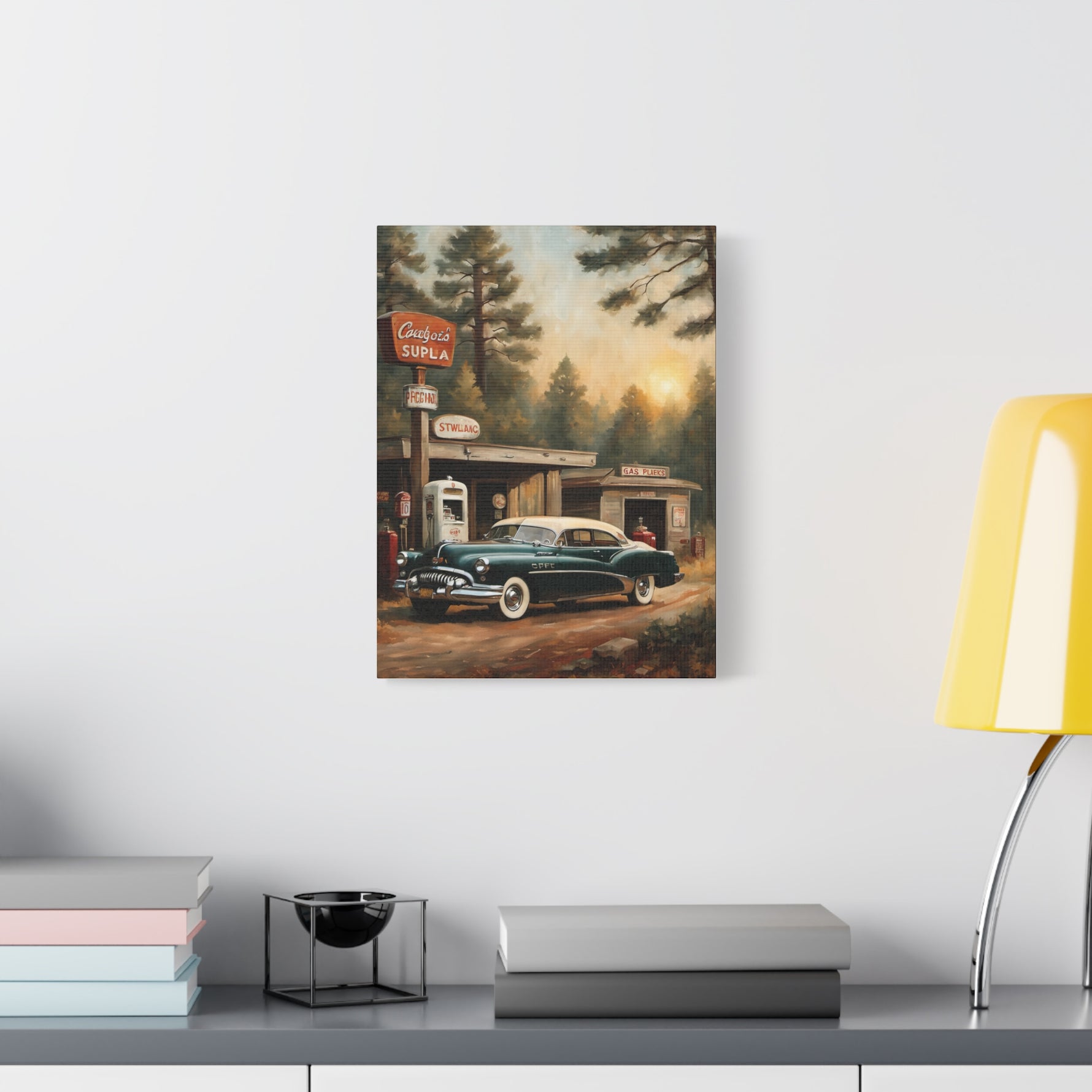1950 American Riviera Dream Canvas - Forest Edition - AquilVision