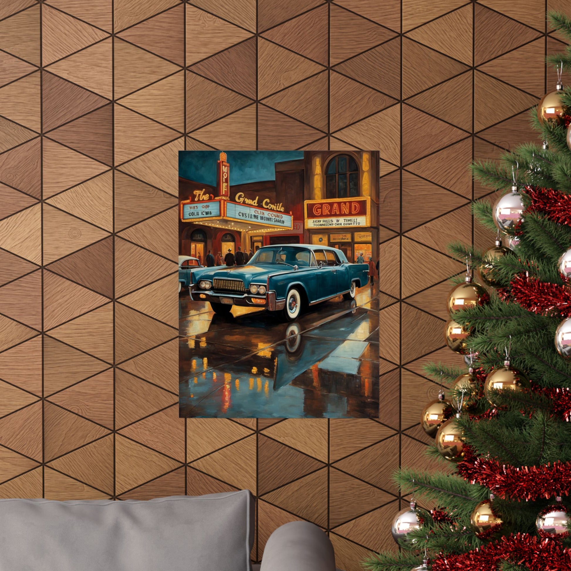 Vintage Car Wall Art Prints, Retro Home Décor, Matte Vertical Posters, Classic Automobile Art, Ideal for Car Lovers, Gift for Him Printify