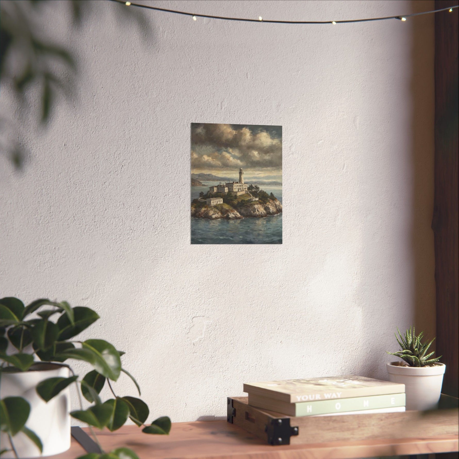 Lighthouse Island Matte Poster — Coastal Nautical Wall Art - AquilVision