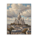 Paris Sacré-Cœur Matte Canvas Print — Stretched Wall Art - AquilVision