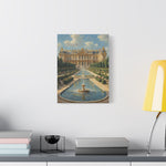 Versailles Palace Fountain Matte Canvas Art — Stretched 1.25" - AquilVision