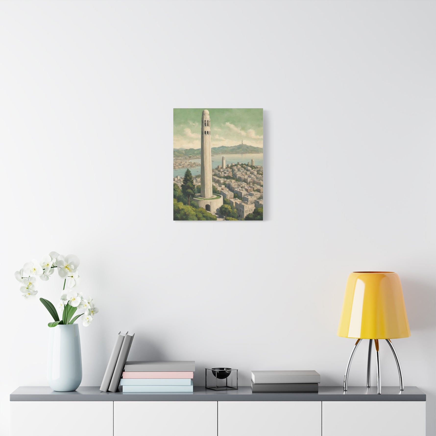 Coit Tower San Francisco Matte Canvas Print — Stretched 1.25" - AquilVision