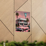 1950 American Riviera Dream Poster - Motel Edition - AquilVision