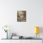 Paris Arc de Triomphe Canvas Wall Art — Autumn Street Scene - AquilVision