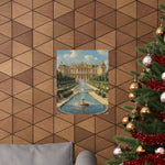 Versailles Palace Fountain Matte Vertical Poster — Classic French Chateau Wall Art - AquilVision
