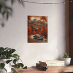 1950 American Riviera Dream Poster - Mountain Edition - AquilVision