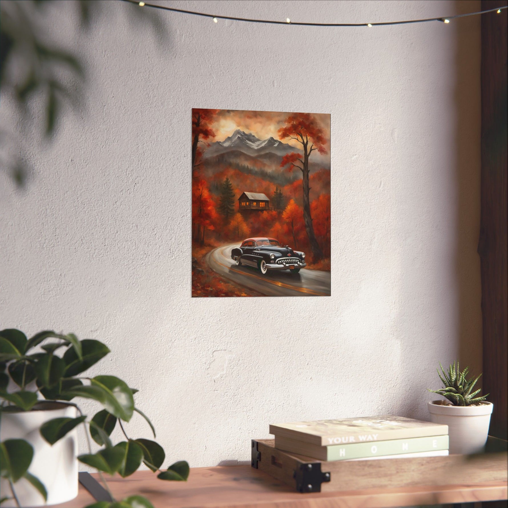 1950 American Riviera Dream Poster - Mountain Edition - AquilVision