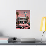 1950 American Riviera Dream Poster - Motel Edition - AquilVision