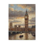 London Collection Bigben Matte Canvas, Stretched, 1.25"