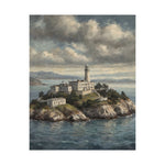 Lighthouse Island Matte Poster — Coastal Nautical Wall Art - AquilVision