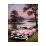 1950 American Riviera Dream Poster - Lake Edition - AquilVision