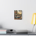 1950 American Riviera Dream Canvas - Forest Edition - AquilVision