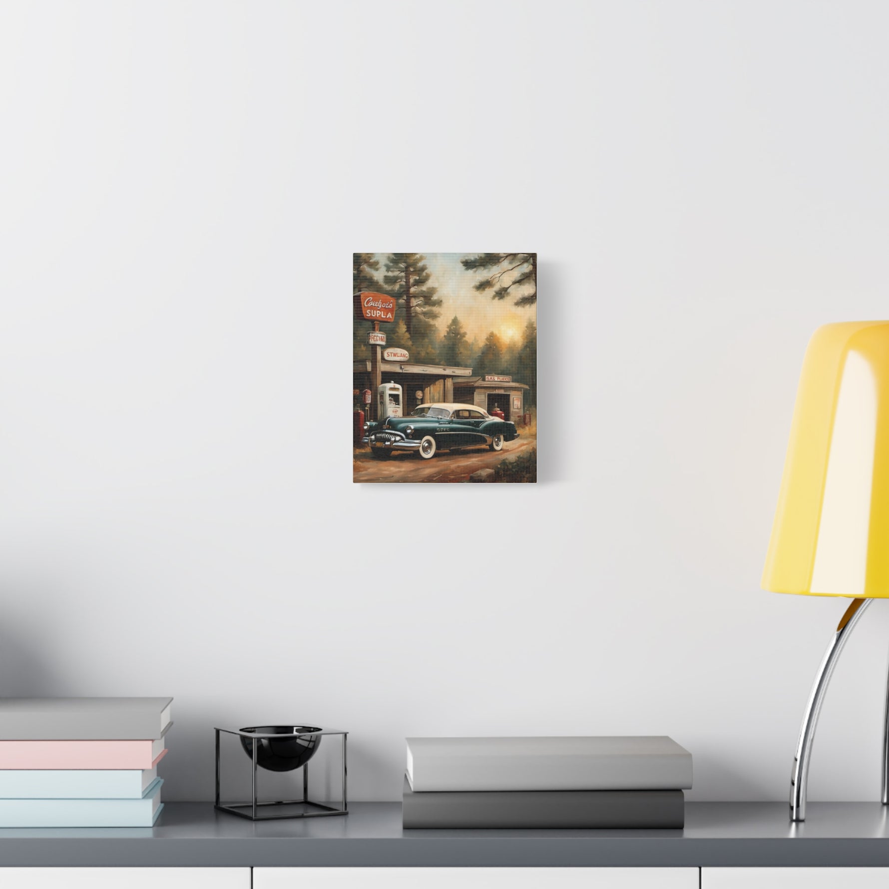 1950 American Riviera Dream Canvas - Forest Edition - AquilVision