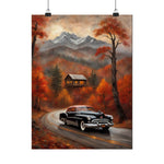 1950 American Riviera Dream Poster - Mountain Edition - AquilVision