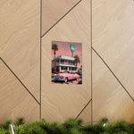 1950 American Riviera Dream Poster - Motel Edition - AquilVision