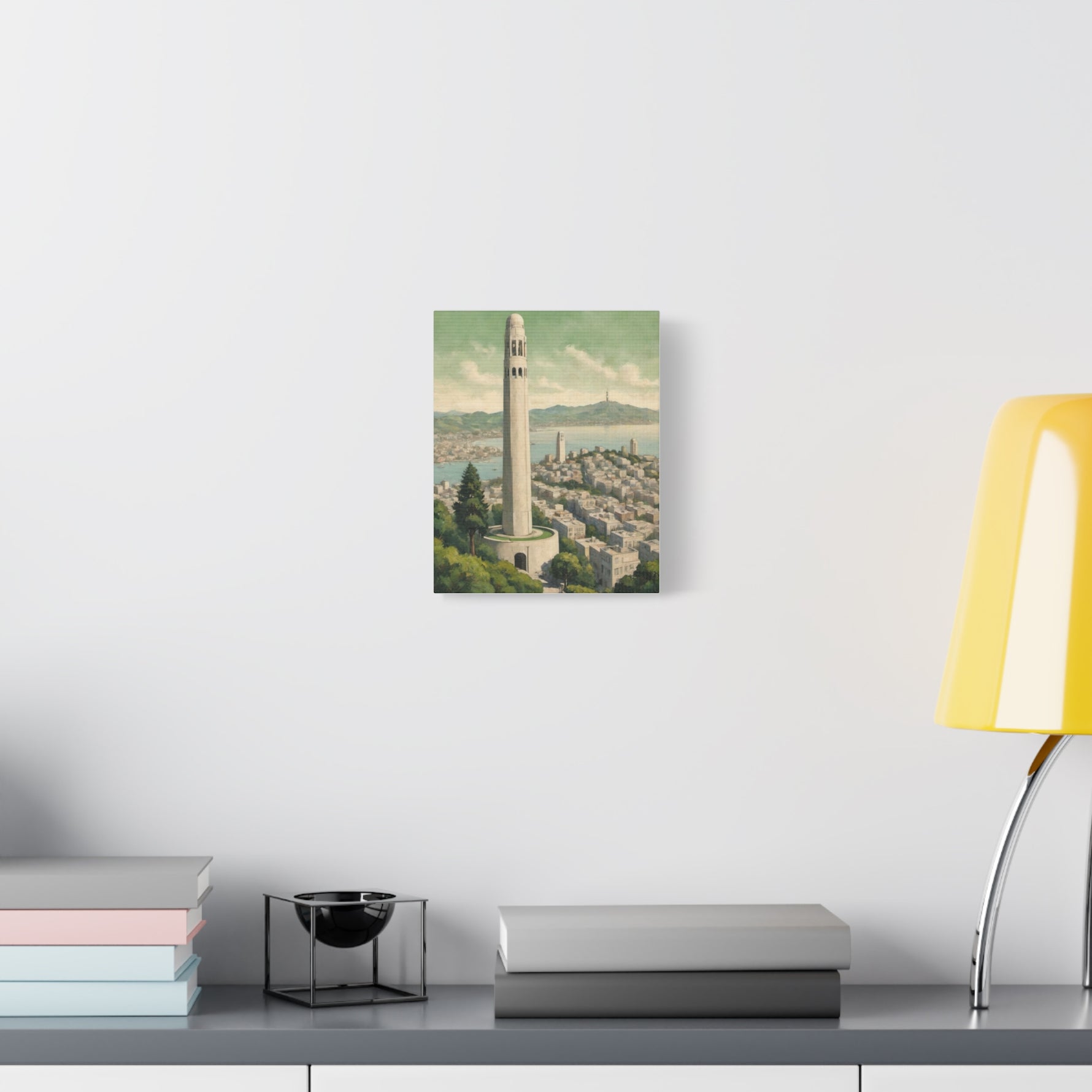Coit Tower San Francisco Matte Canvas Print — Stretched 1.25" - AquilVision