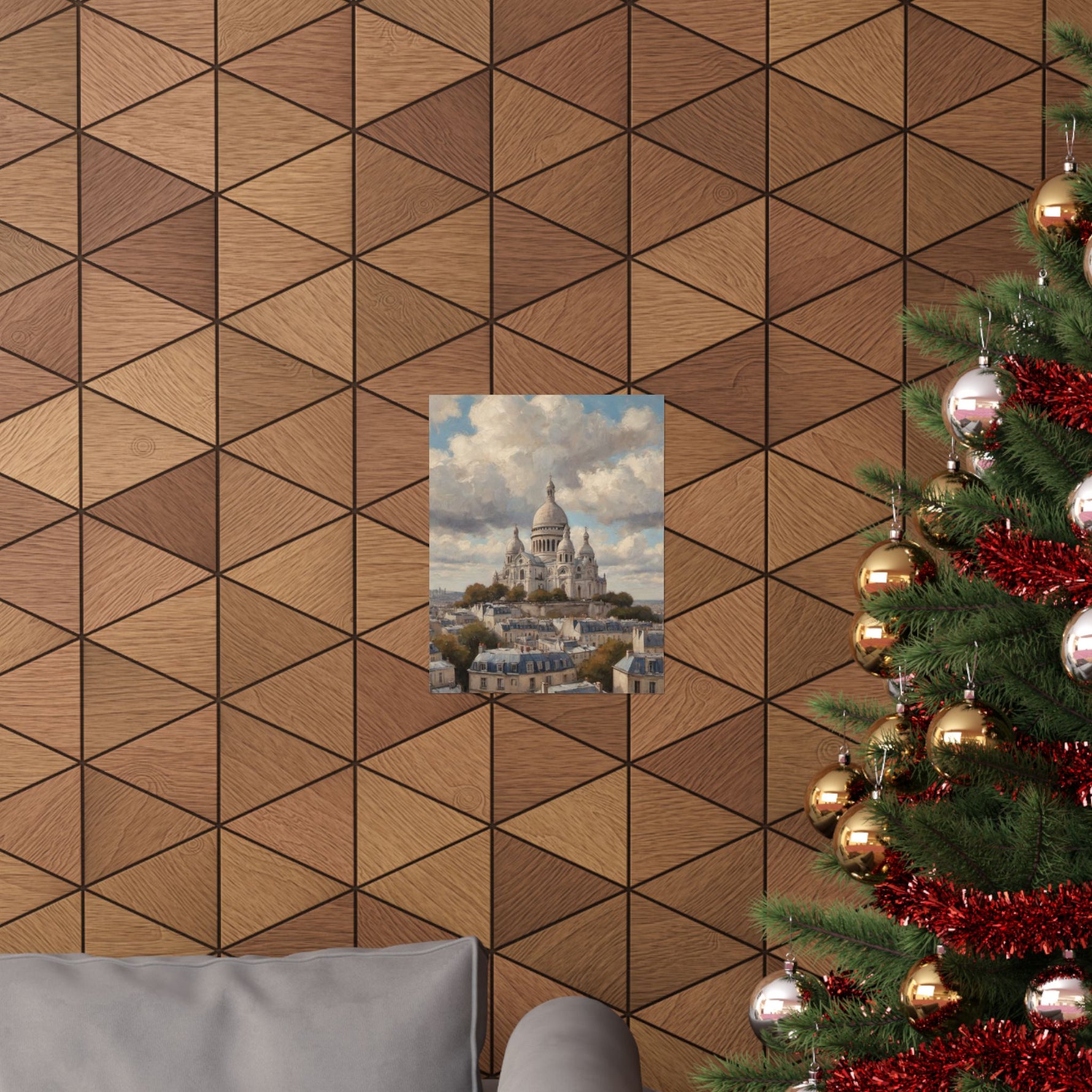 Paris Sacré-Cœur Matte Poster — Vintage Cityscape Wall Art - AquilVision