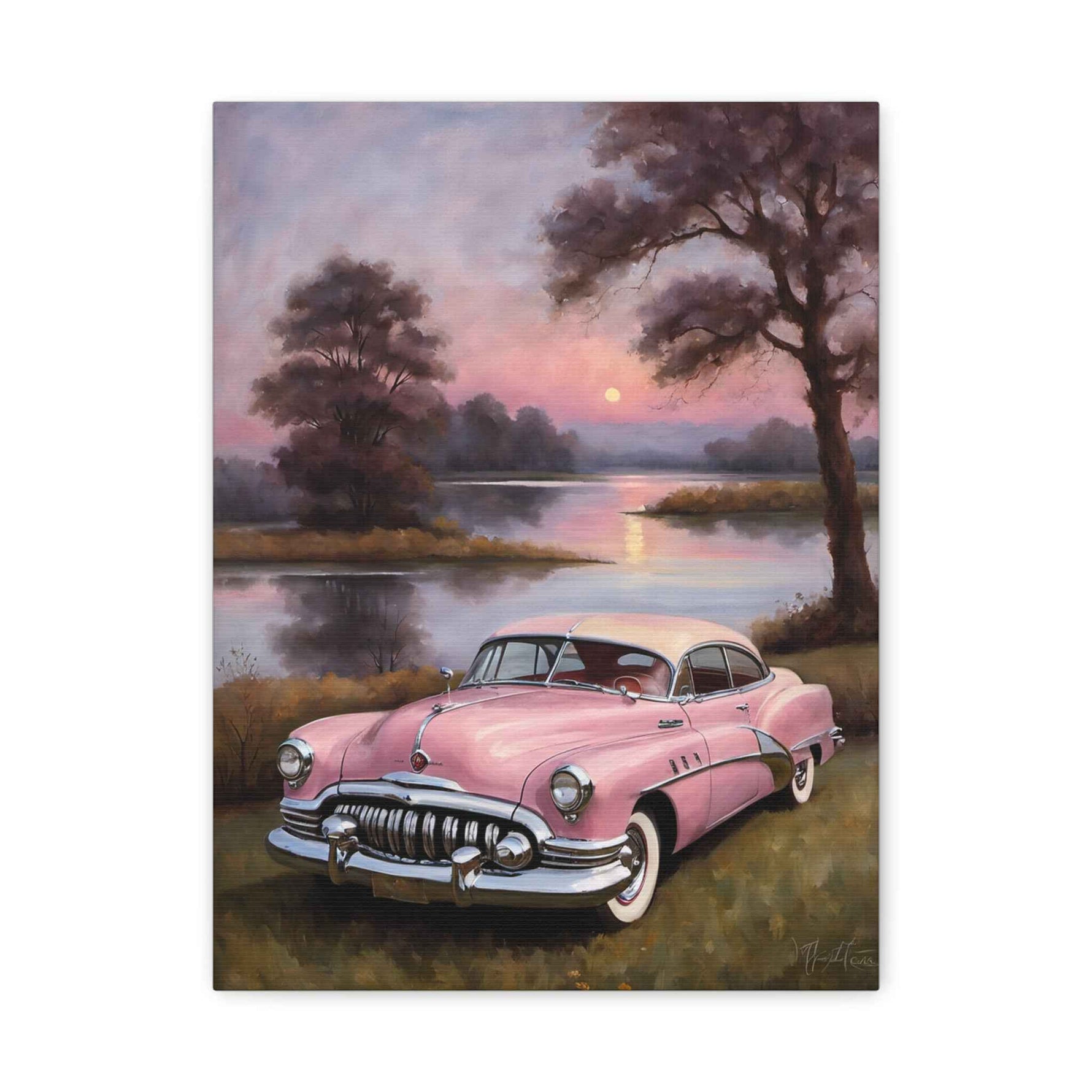 1950 American Riviera Dream Canvas - Lake Edition - AquilVision