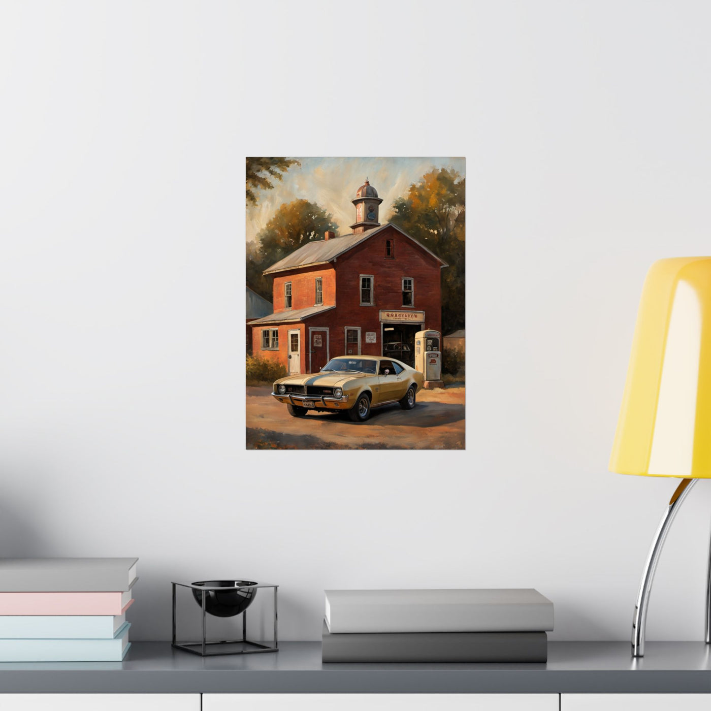 Vintage Car Wall Art Poster | AJ68 Collection Printify