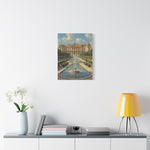 Versailles Palace Fountain Matte Canvas Art — Stretched 1.25" - AquilVision