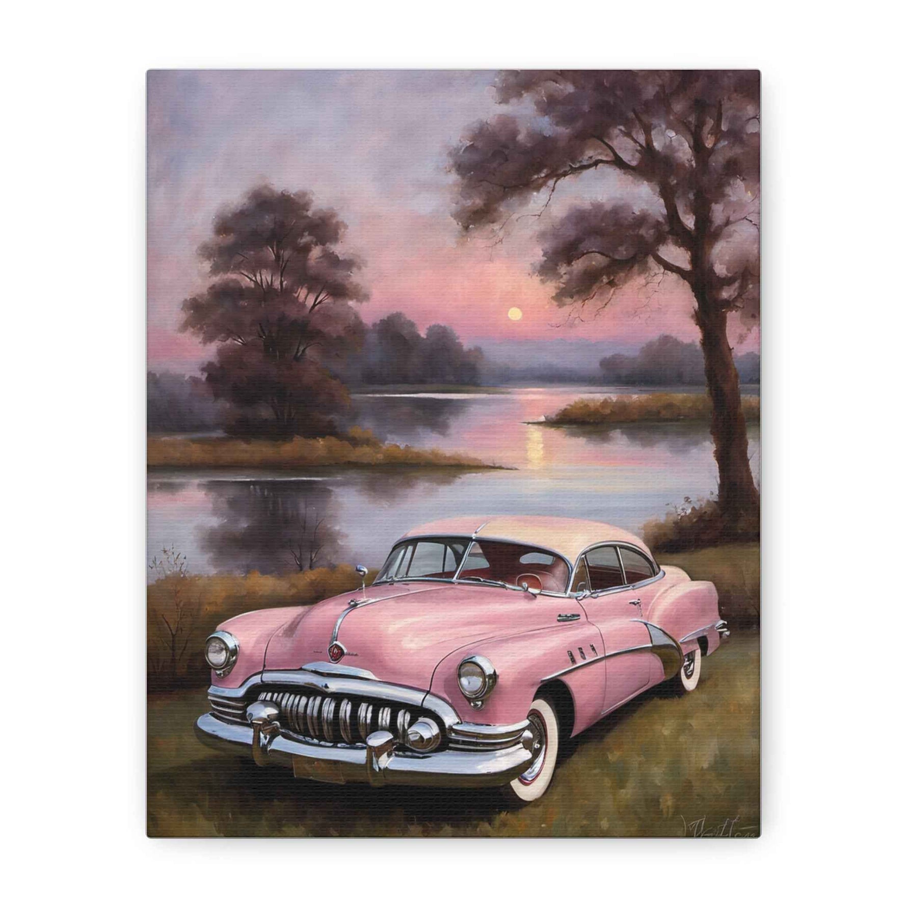 1950 American Riviera Dream Canvas - Lake Edition - AquilVision