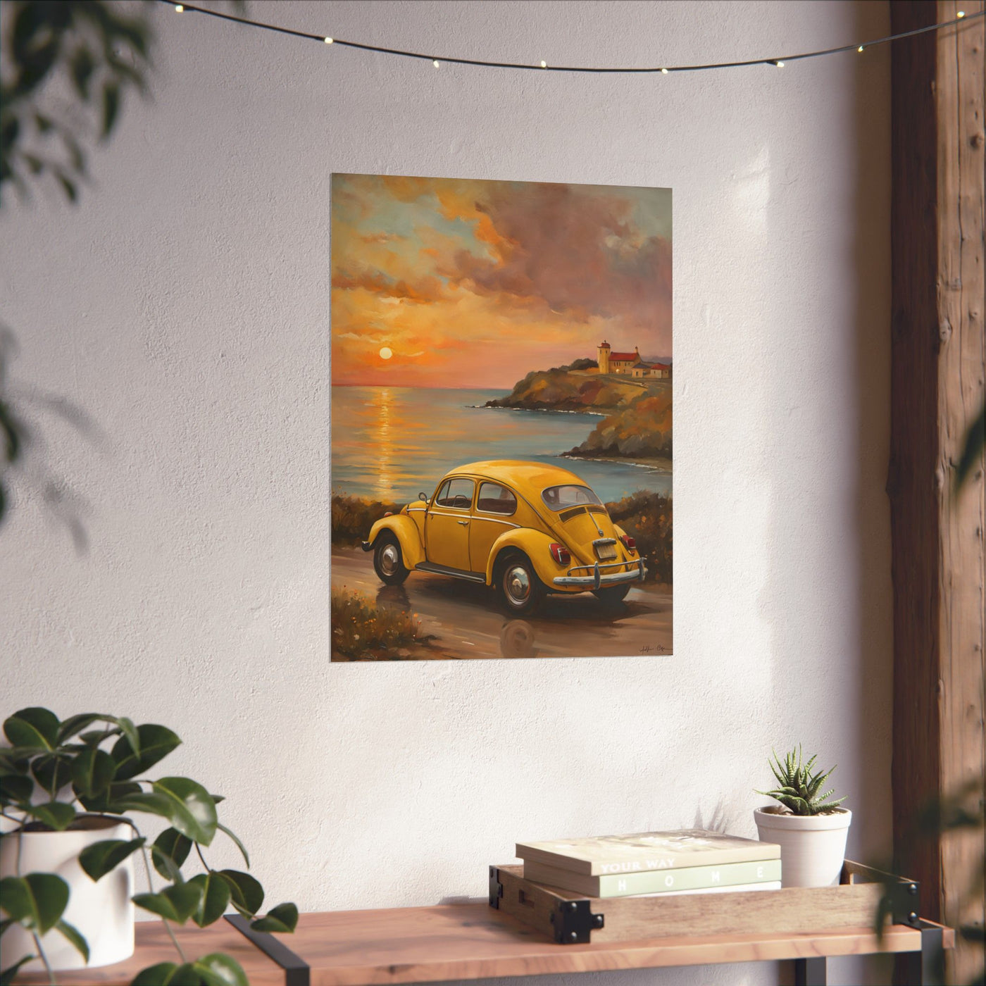 Scenic Sunset Matte Vertical Poster Printify