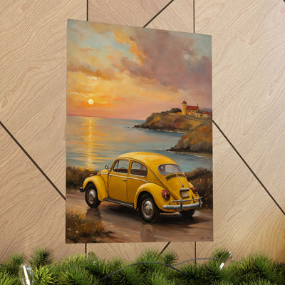 Scenic Sunset Matte Vertical Poster Printify