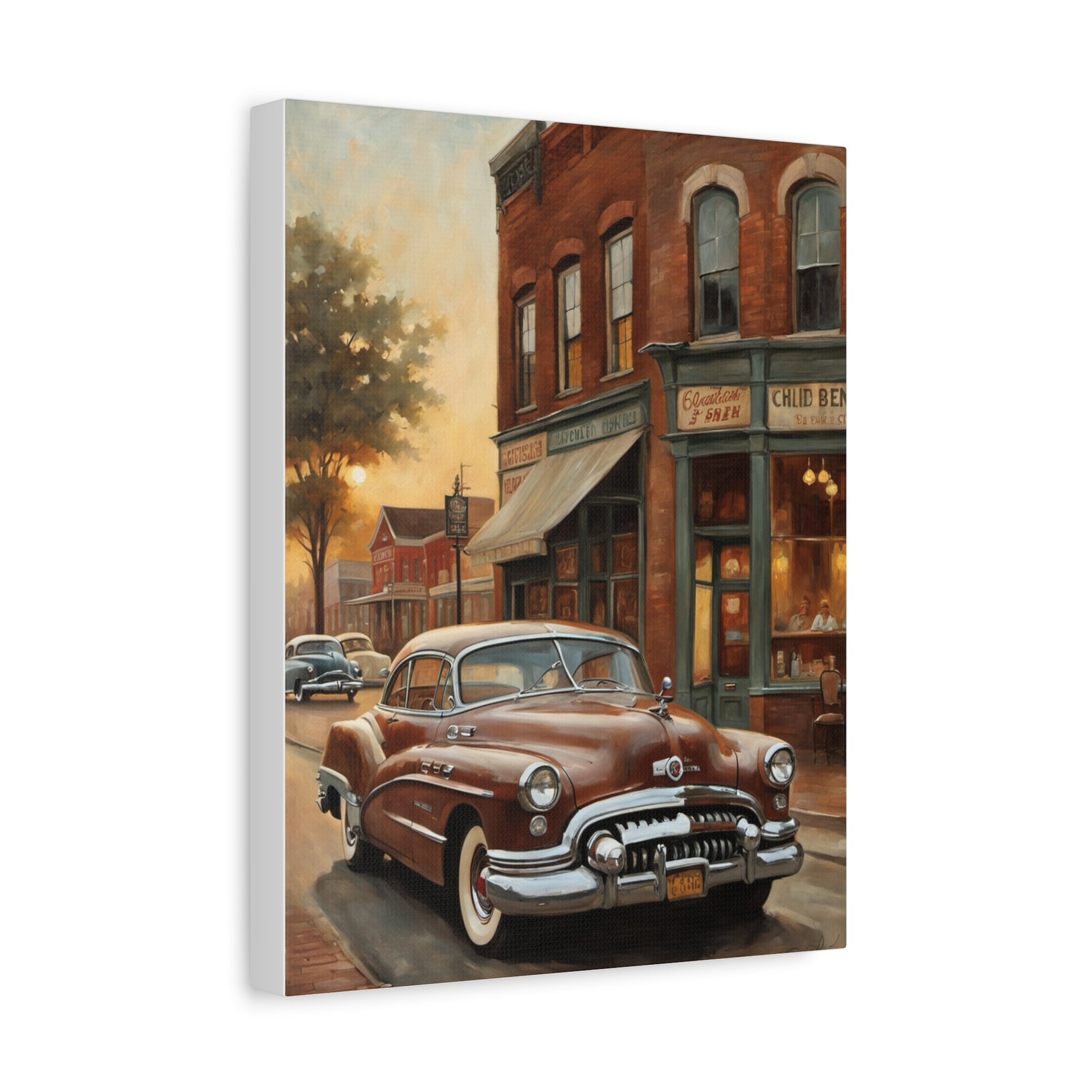 1950 American Riviera Dream Canvas - Town Edition - AquilVision