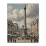 Nelson's Column Trafalgar Square Matte Canvas Print