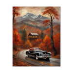 1950 American Riviera Dream Poster - Mountain Edition - AquilVision