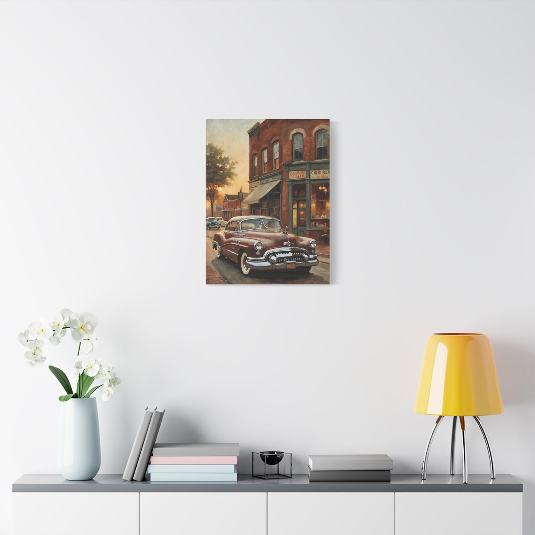 1950 American Riviera Dream Canvas - Town Edition - AquilVision