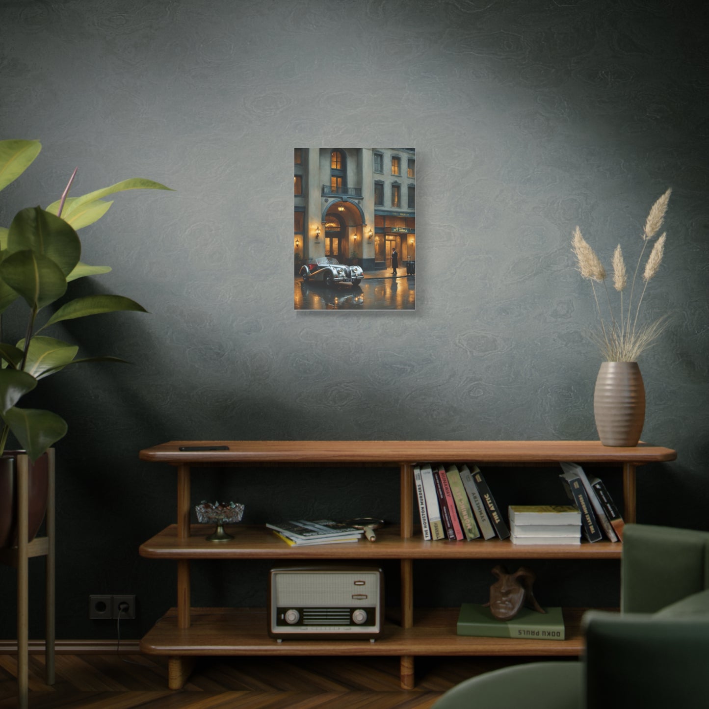 Vintage Car Canvas Wall Art, Classic Automobile Decor, Timeless Home Decoration, Retro Art Print, Unique Gift Idea