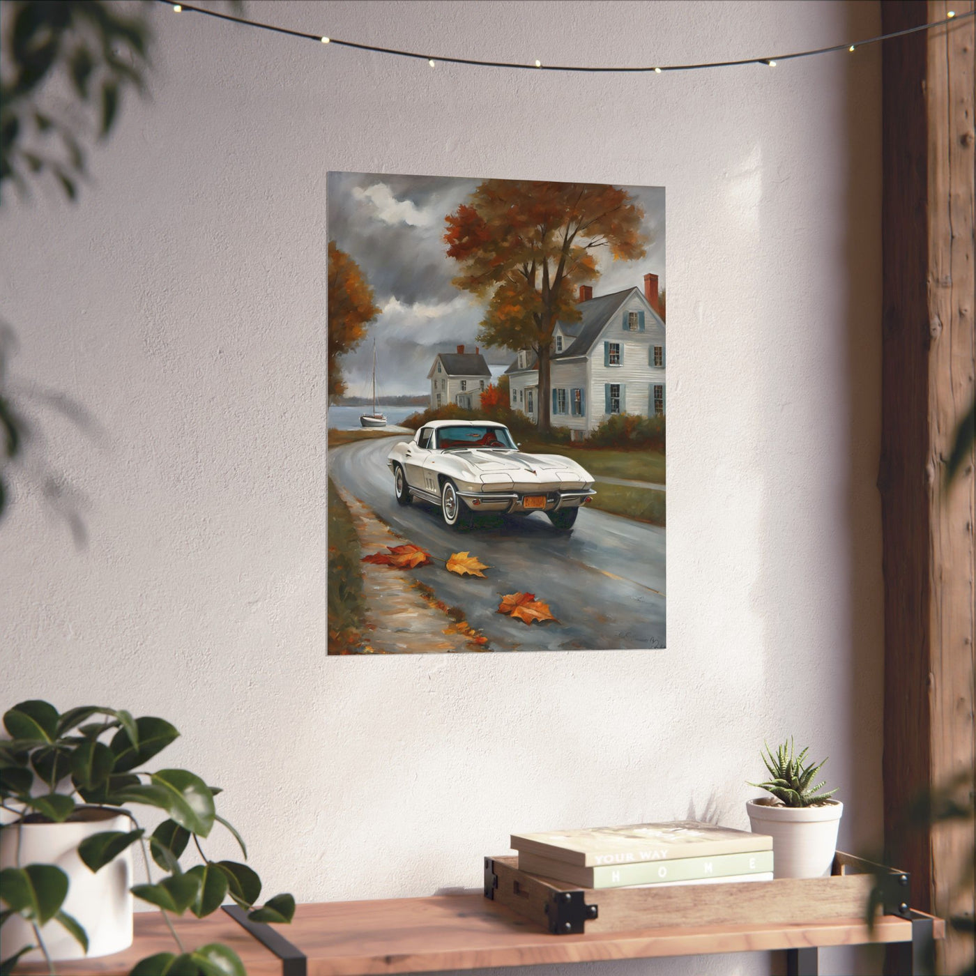 Vintage Car Wall Art Prints, Matte Vertical Posters of Classic Cars, Home Decor, Gift for Car Lovers, Fall Aesthetic Decor Printify