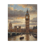 London Collection Bigben Matte Canvas, Stretched, 1.25"