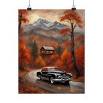 1950 American Riviera Dream Poster - Mountain Edition - AquilVision