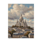 Paris Sacré-Cœur Matte Poster — Vintage Cityscape Wall Art - AquilVision