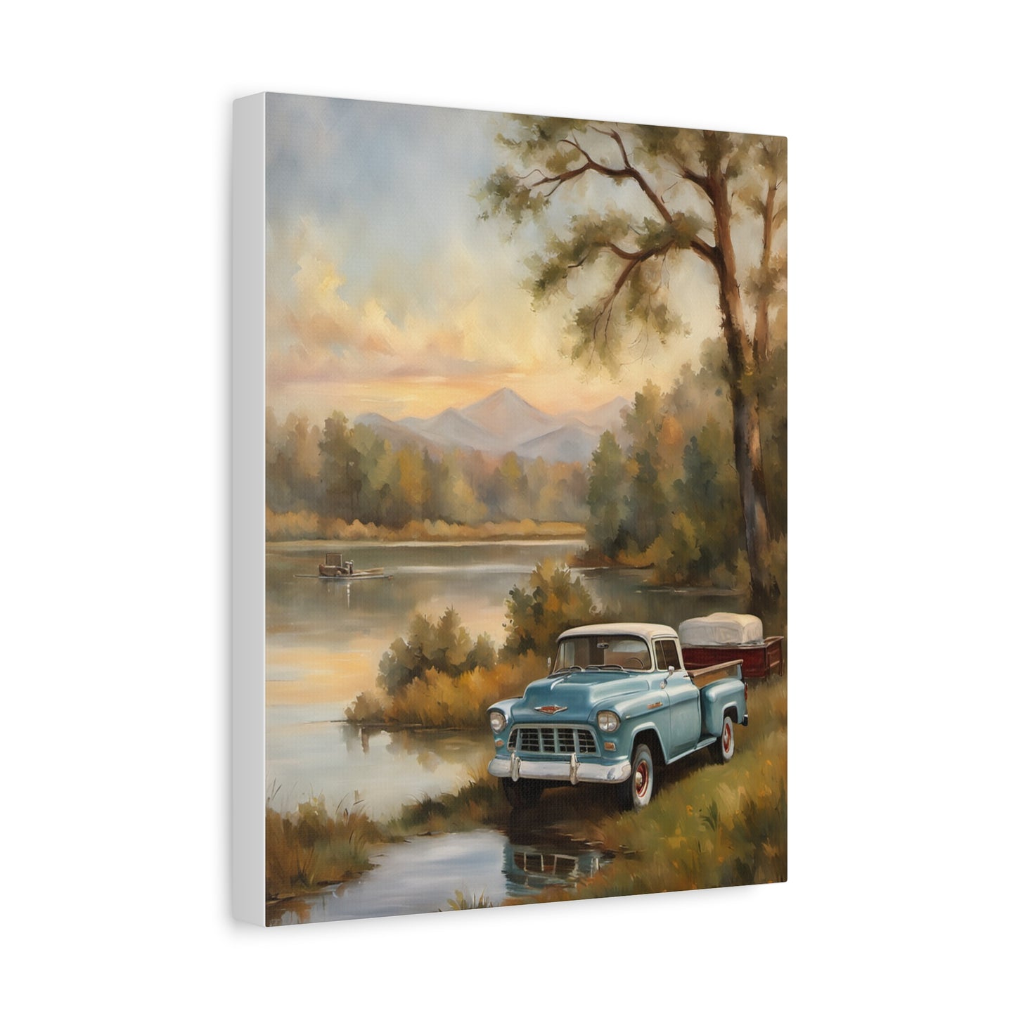 Rustic Landscape Canvas Print, Vintage Truck Art, Home Decor, Nature Wall Art, Gift for Truck Lovers, Farmhouse Wall Decor, [...]