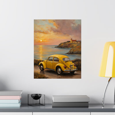 Scenic Sunset Matte Vertical Poster Printify