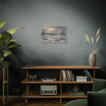 Winter Geothermal Landscape Canvas Print - AquilVision