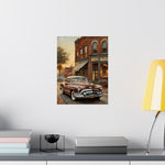1950 American Riviera Dream Poster - Town Edition - AquilVision