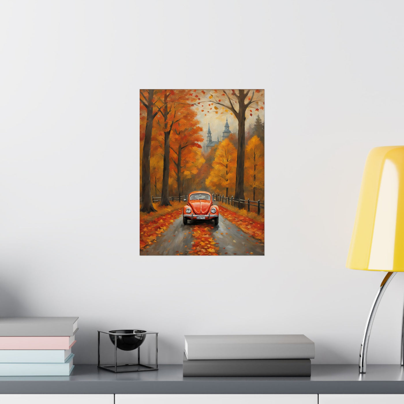 Autumn Scenic Matte Vertical Poster Printify