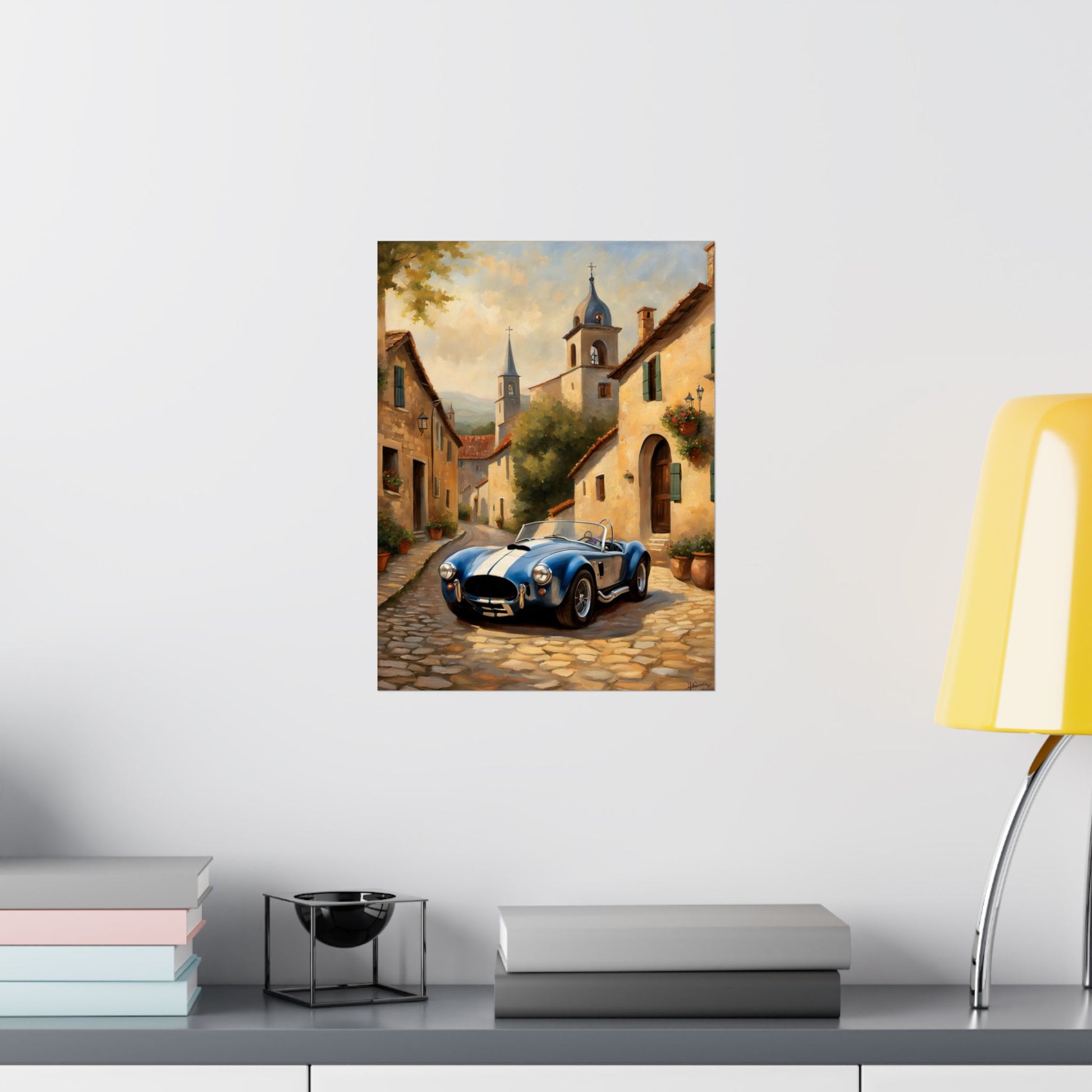 Car Enthusiast Matte Vertical Posters, Vintage Car Art, Classic Automobile Decor, Wall Art for Home, Gift for Him Printify
