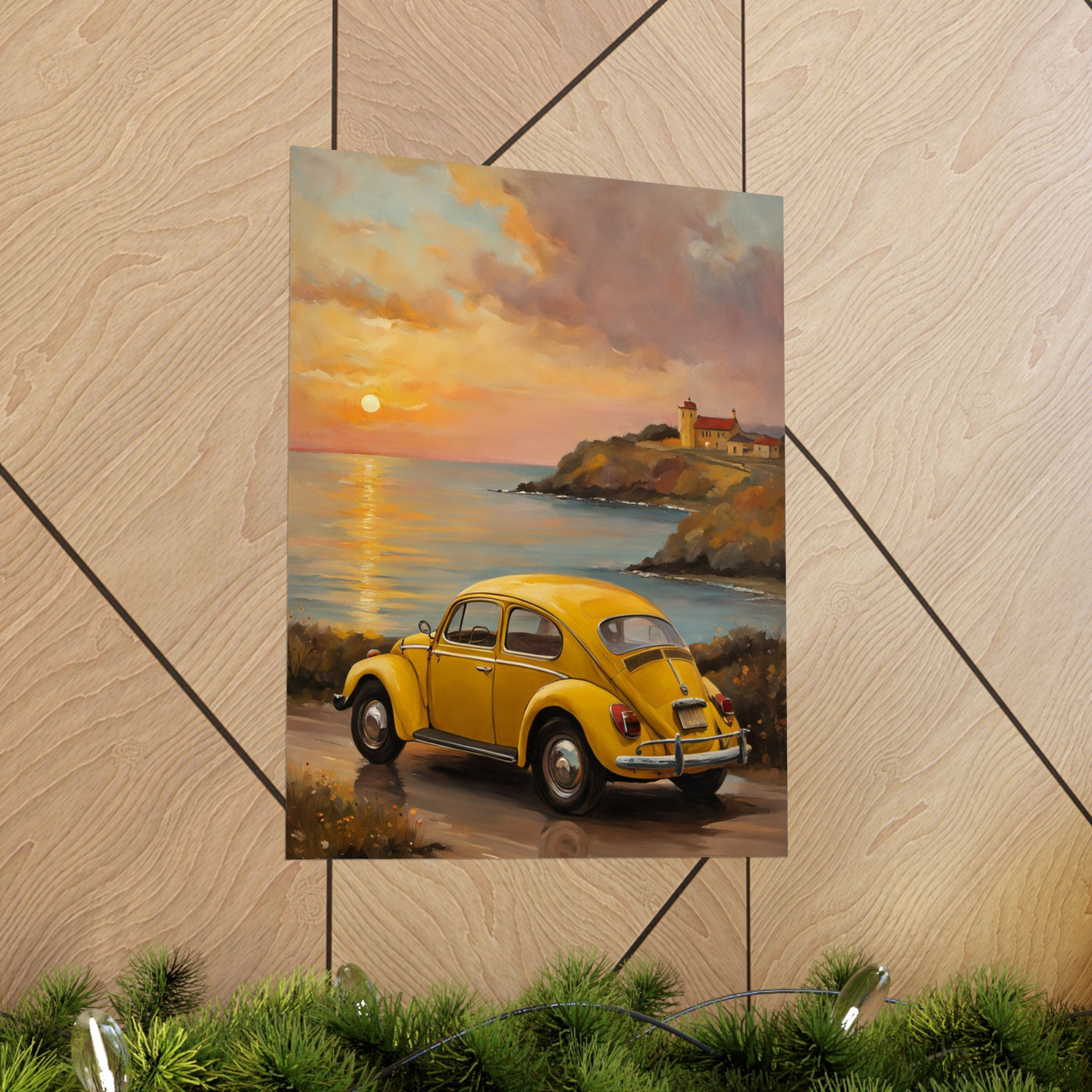 Scenic Sunset Matte Vertical Poster Printify