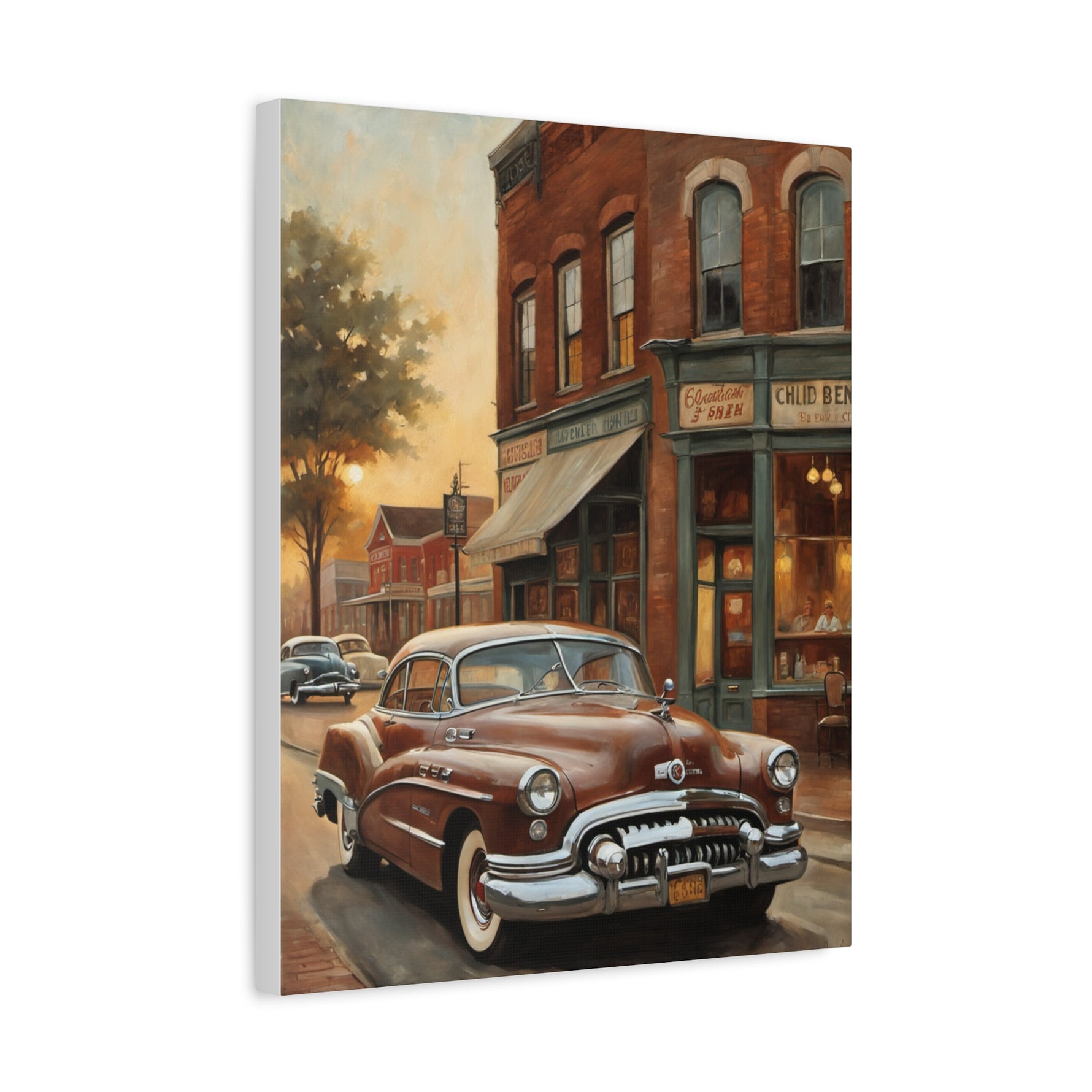 1950 American Riviera Dream Canvas - Town Edition - AquilVision