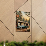 1950 American Riviera Dream Poster - Forest Edition - AquilVision