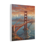 Golden Gate Bridge Canvas Print — Matte Stretched Wall Art - AquilVision